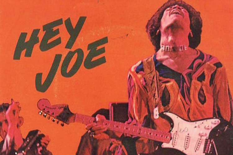 Hey Joe' by Jimi Hendrix – top psychedelic song No. 66